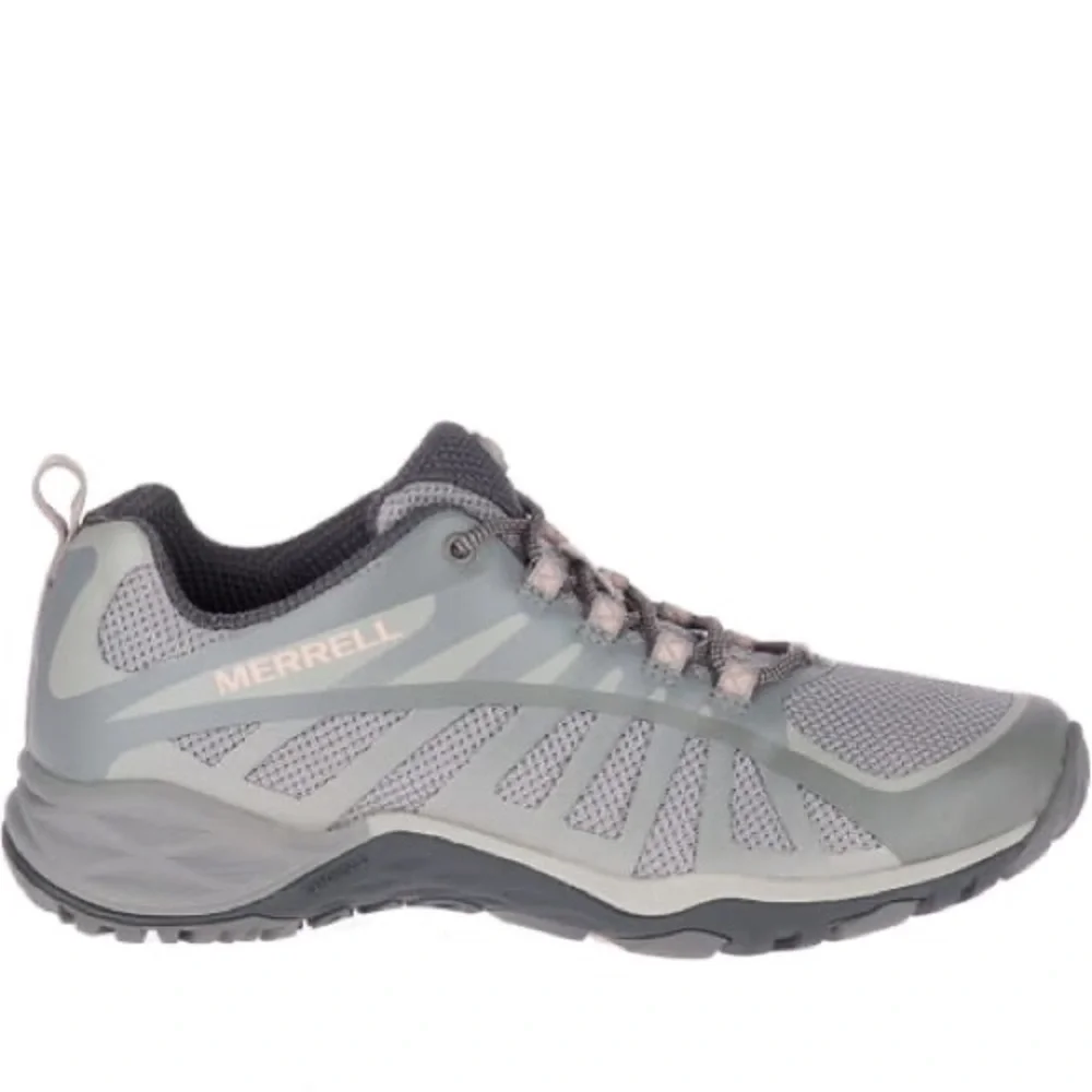 Merrell Siren Edge Q2 Hiking Shoe Frost Gray and Pink Size 10 - Picture 2 of 12
